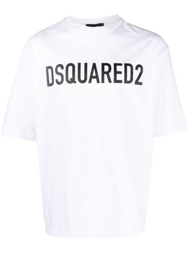Dsquared2 Logo Cotton T-Shirt - Dsquared2 - Modalova