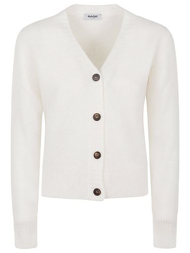 Base Wool V-Necked Cardigan - Base - Modalova