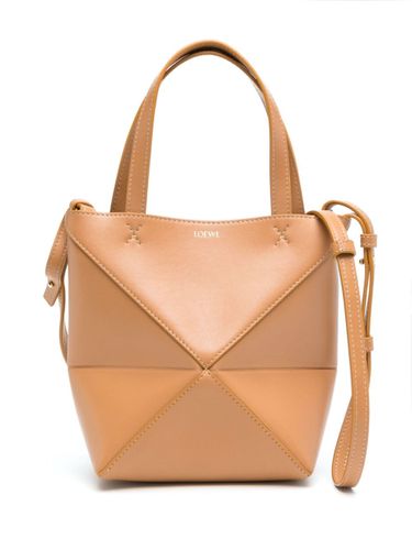 Loewe Puzzle Fold Mini Leather Tote - Loewe - Modalova
