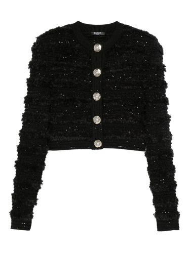 Balmain Tweed Cardigan - Balmain - Modalova