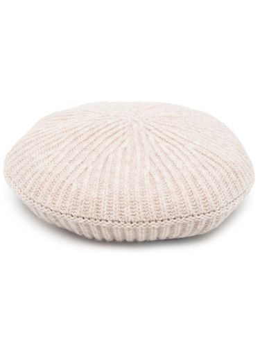 GANNI Ribbed Wool Hat - GANNI - Modalova