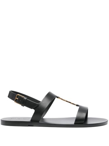 Cassandre Leather Sandals - Saint Laurent - Modalova
