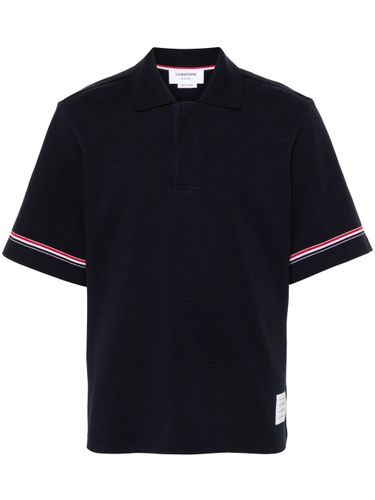 Thom Browne Rwb Cotton Polo Shirt - Thom Browne - Modalova