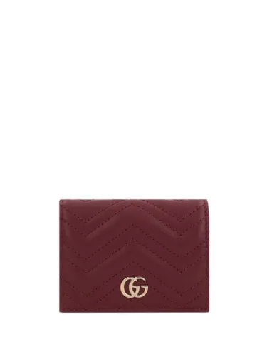 Gucci Gg Marmont Leather Card Case - Gucci - Modalova
