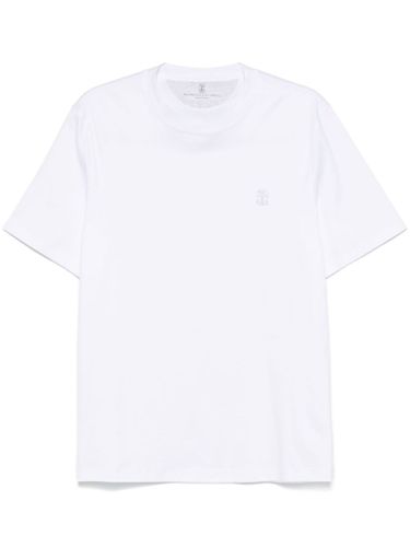 Logo Cotton T-Shirt - Brunello Cucinelli - Modalova