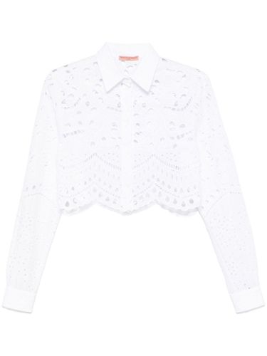 Ermanno Scervino Lace Cropped Shirt - Ermanno Scervino - Modalova