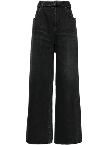 Sacai Wide-Leg Denim Jeans - Sacai - Modalova
