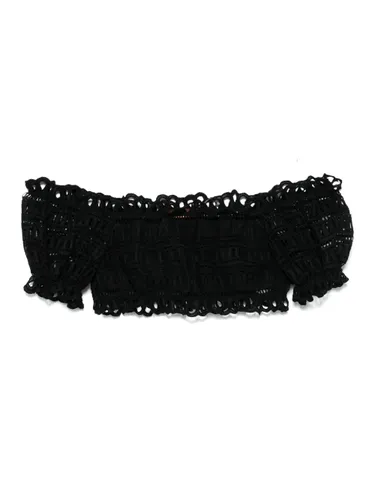 Ermanno Scervino Lace Cotton Top - Ermanno Scervino - Modalova
