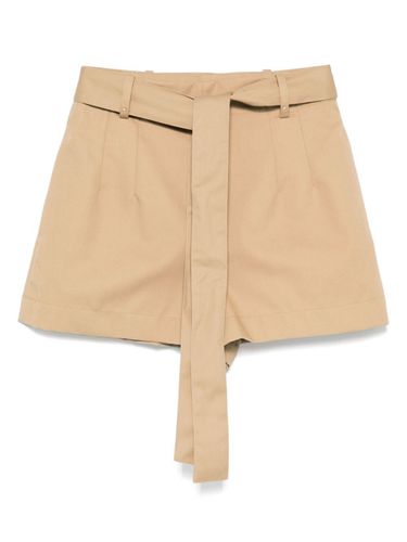 Moncler Cotton Blend Shorts - Moncler - Modalova