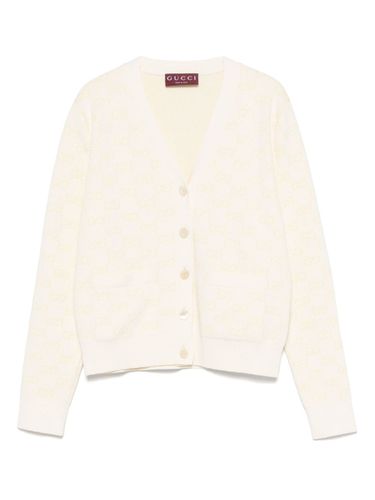 Gucci Gg Cotton Cardigan - Gucci - Modalova