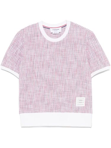 Thom Browne Rwb Cotton T-Shirt - Thom Browne - Modalova