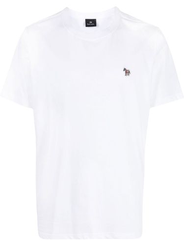 PS PAUL SMITH Zebra Cotton T-Shirt - PS PAUL SMITH - Modalova