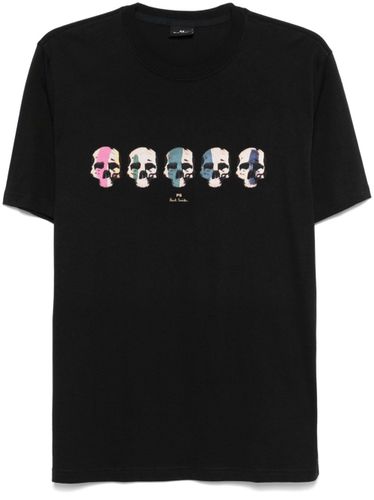 Multi Skull Cotton T-Shirt - PS PAUL SMITH - Modalova