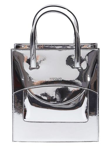 Flap J Mini Leather Tote Bag - HIDESINS - Modalova