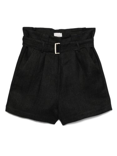 Alysi Linen Bermuda Shorts - Alysi - Modalova