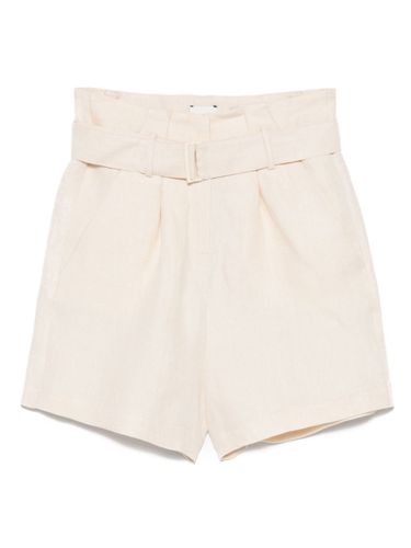 Alysi Linen Bermuda Shorts - Alysi - Modalova