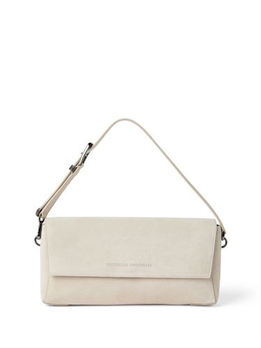 Leather Shoulder Bag - Brunello Cucinelli - Modalova
