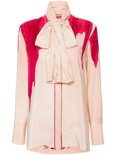 Printed Crepe De Chine Shirt - FOR RESTLESS SLEEPERS - Modalova