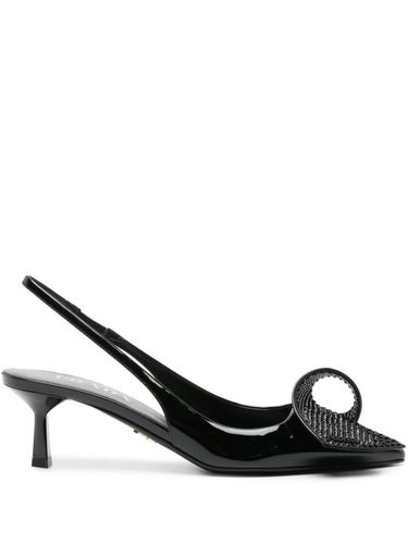 Patent Leather Slingback Pumps - Prada - Modalova