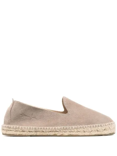 MANEBI Hamptons Suede Espadrilles - MANEBI - Modalova
