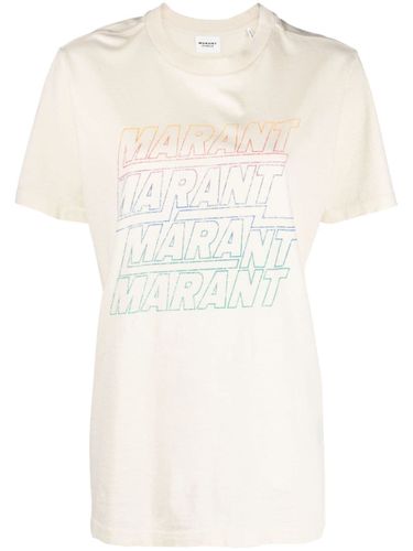Zoeline Logo Cotton T-Shirt - MARANT ETOILE - Modalova