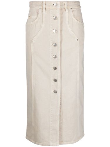 Vandy Denim Midi Skirt - MARANT ETOILE - Modalova