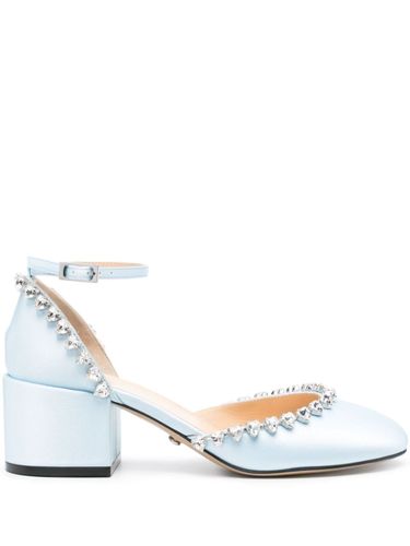 MACH & MACH Audrey Satin Pumps - MACH & MACH - Modalova
