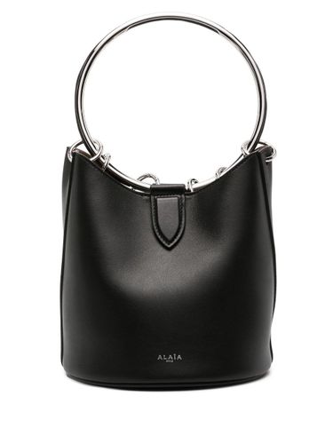 Ring Medium Leather Bucket Bag - Alaïa - Modalova
