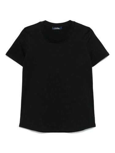 Embroidered Cotton T-Shirt - S Max Mara - Modalova