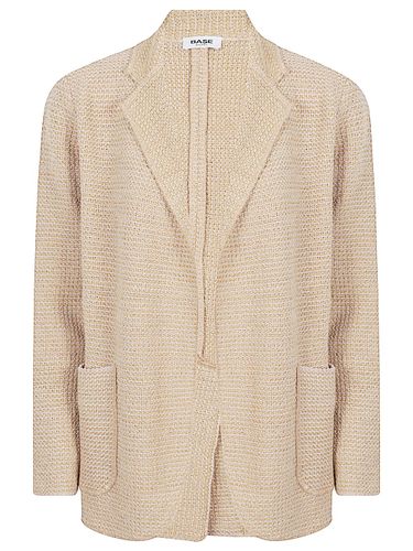 Base Cotton Blend Blazer Jacket - Base - Modalova