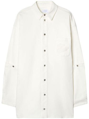 Off White Shirt With Logo - Off White - Modalova