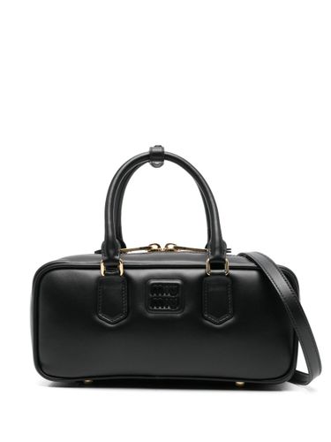 Arcadie Large Leather Handbag - Miu Miu - Modalova