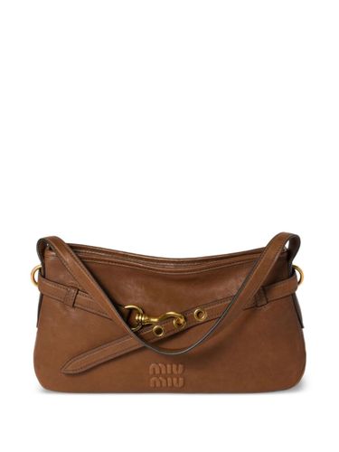 Avenutre Leather Shoulder Bag - Miu Miu - Modalova