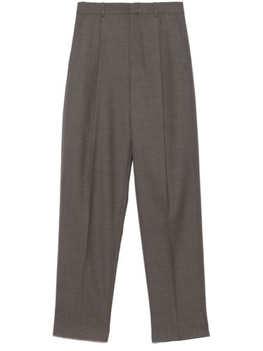 Wool High-Waisted Trousers - Saint Laurent - Modalova