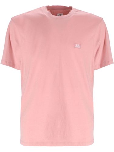 Cotton T-Shirt With Logo - C.P. COMPANY - Modalova