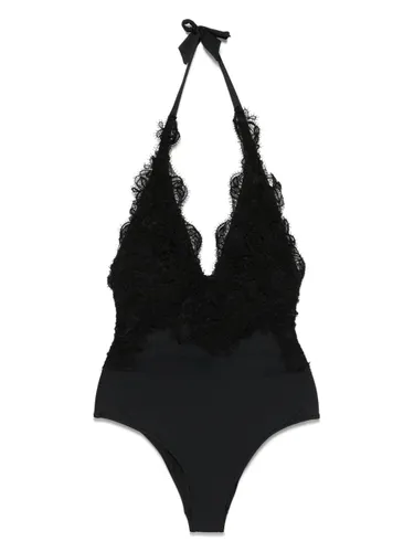 Lace Detail Swimsuit - Ermanno Scervino - Modalova