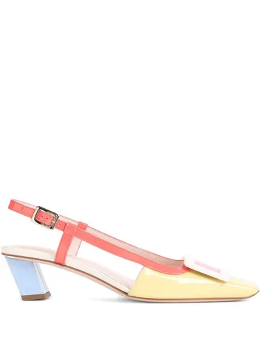 Belle Vivier Leather Slingback Pumps - Roger Vivier - Modalova