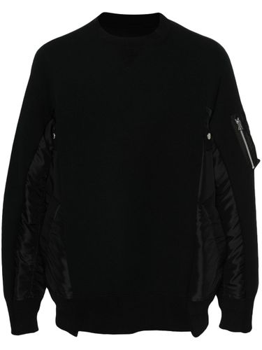 Sacai Crewneck Sweater - Sacai - Modalova