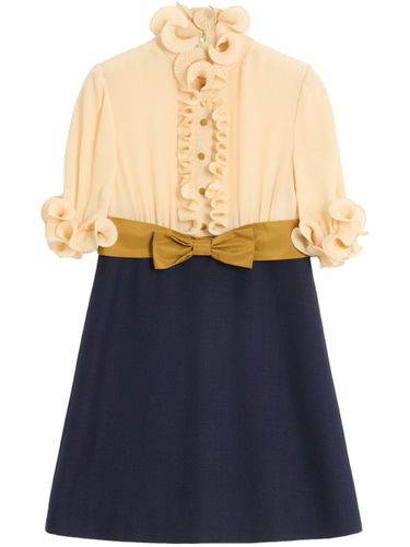 Crepe De Chine Short Dress - Valentino - Modalova