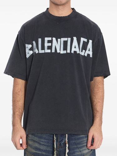 Balenciaga Tape Type Cotton T-Shirt - Balenciaga - Modalova