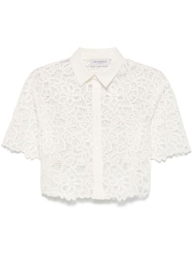 ERMANNO Embroidered Cotton Shirt - ERMANNO - Modalova