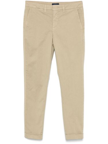 Fay Slim Fit Gabardine Trousers - Fay - Modalova