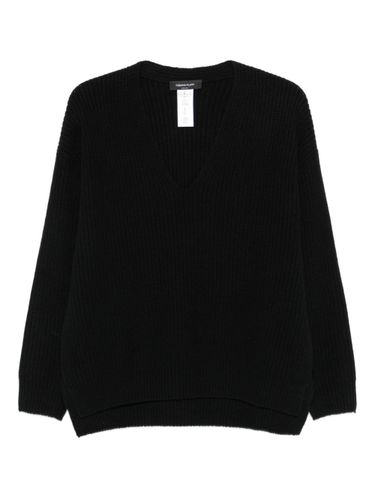 Wool V-Necked Jumper - Fabiana Filippi - Modalova