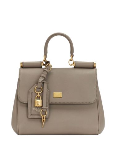 Sicily Soft Leather Handbag - Dolce & Gabbana - Modalova