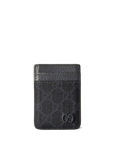 Gucci Two-Tone Magnetic Card Holder - Gucci - Modalova