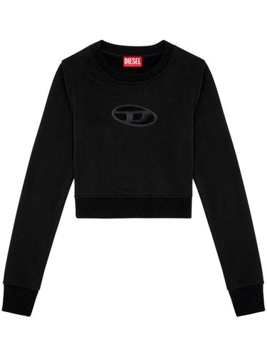 Oval-D Cotton Blend Sweatshirt - Diesel - Modalova