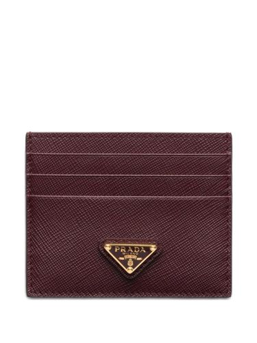 Prada Saffiano Leather Card Case - Prada - Modalova