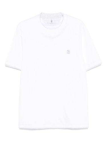 Logo Cotton T-Shirt - Brunello Cucinelli - Modalova