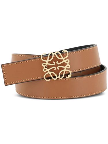 Anagram Leather Reversible Belt - Loewe - Modalova