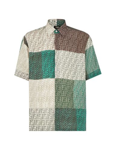 Fendi Ff Patch Shirt - Fendi - Modalova